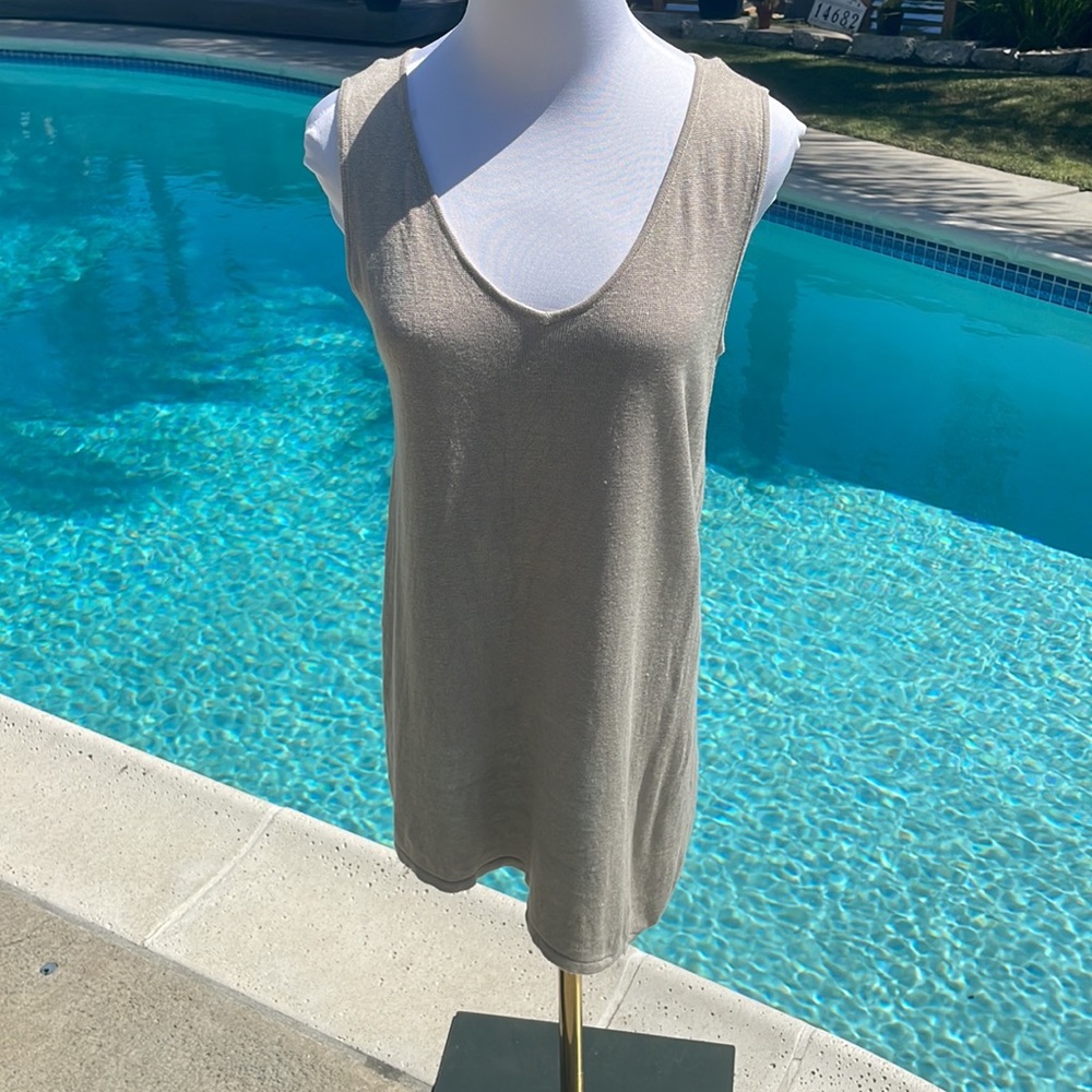 J. Jill oversized linen, tunic, tank top | Size XS